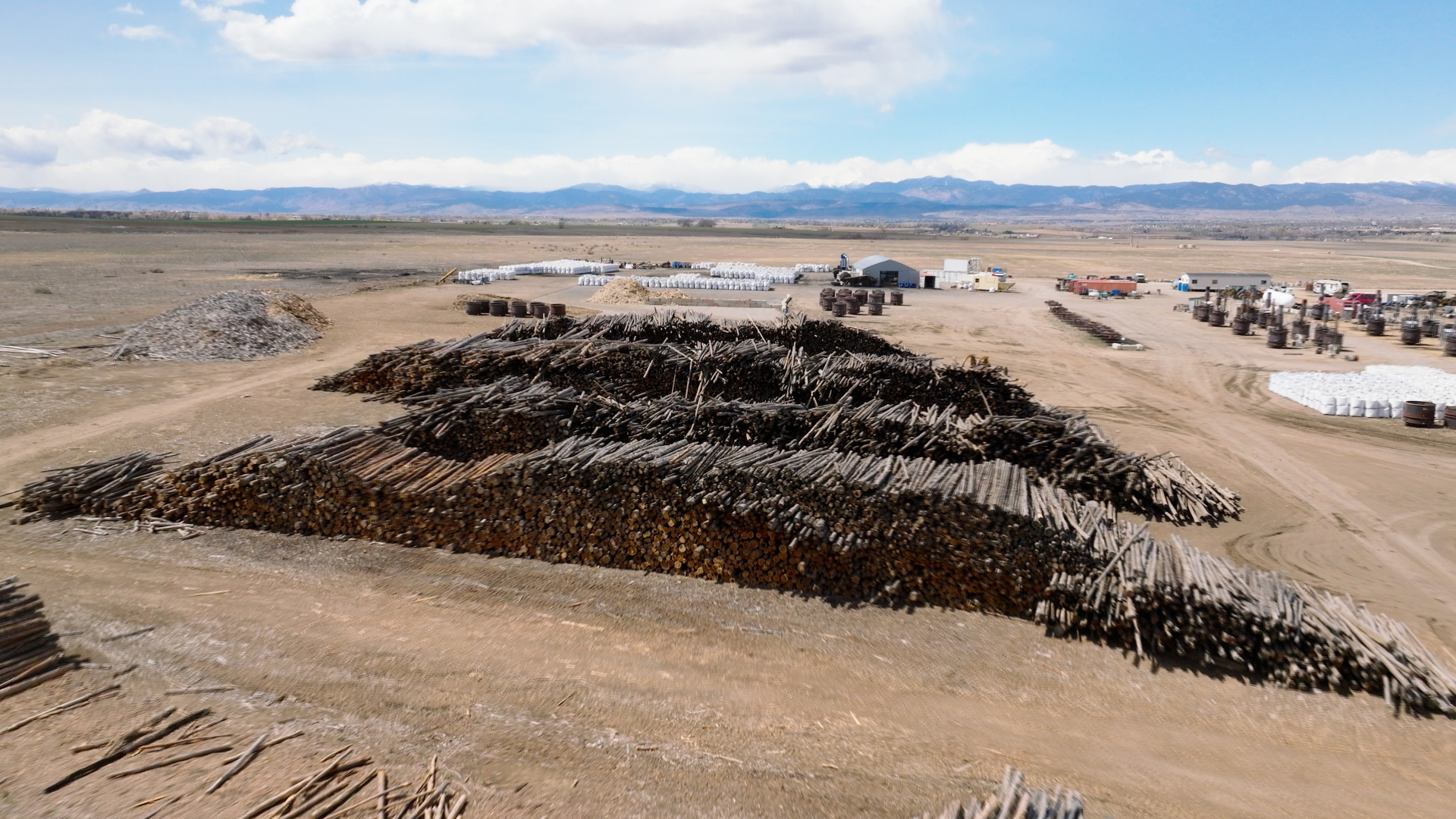 Biochar production for carbon removal at a Biochar Now site